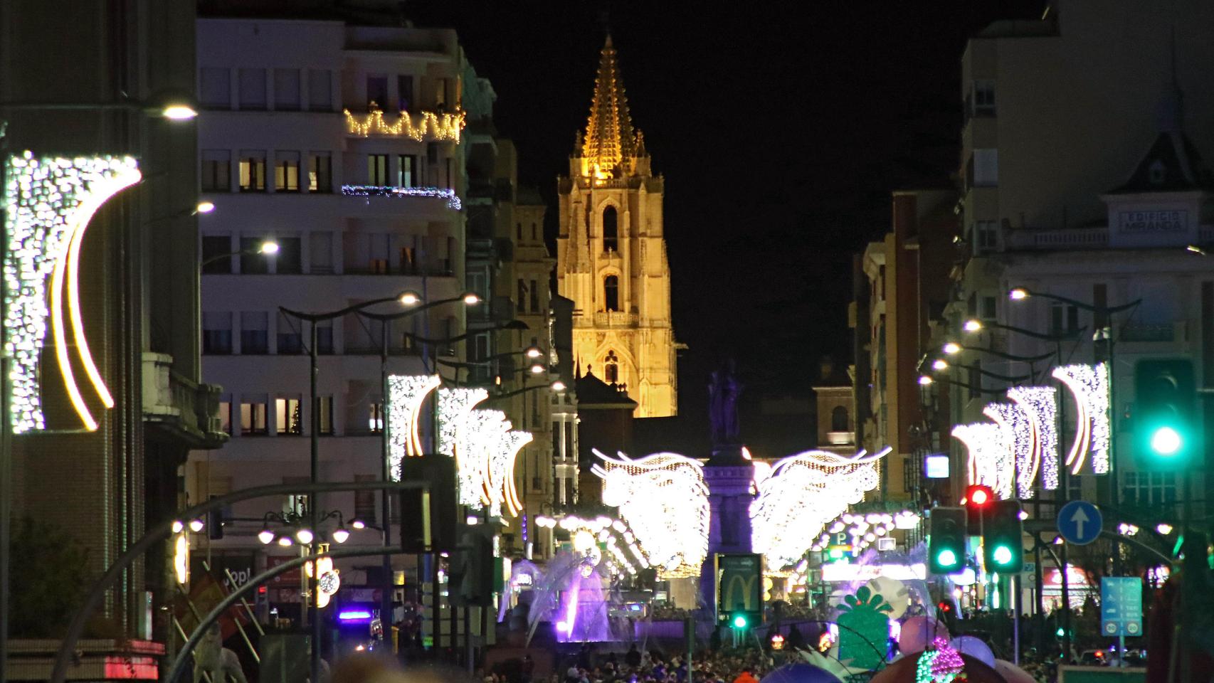 Imágenes de la Cabalgata de Reyes de León