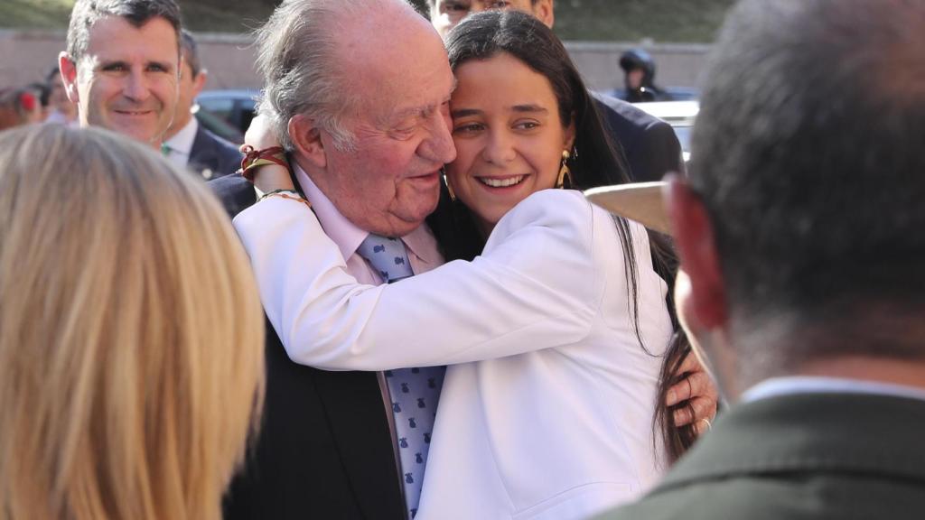 Victoria Federica felicita a su abuelo, el rey emérito Juan Carlos I, por  su 87 cumpleaños: la emotiva imagen