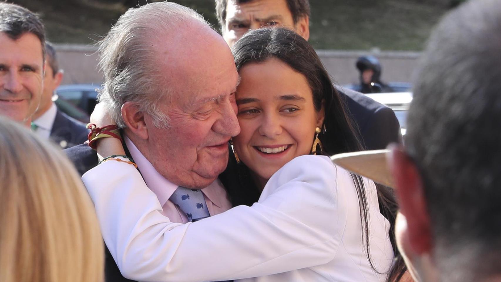 Victoria Federica felicita a su abuelo el rey Emérito Juan Carlos I por su 87 cumpleaños: la emotiva imagen