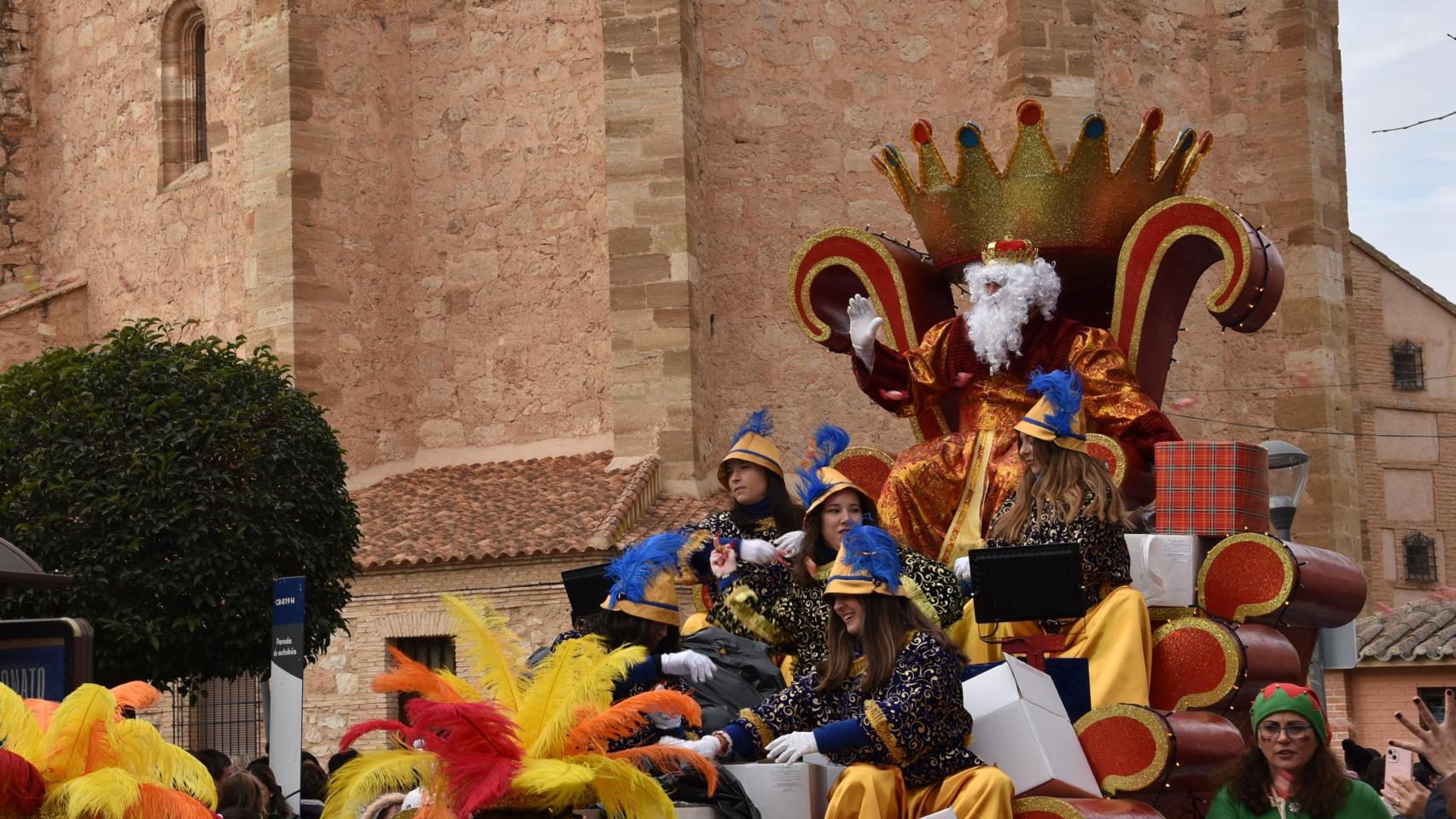 Cabalgata de Reyes Magos en Miguelturra.