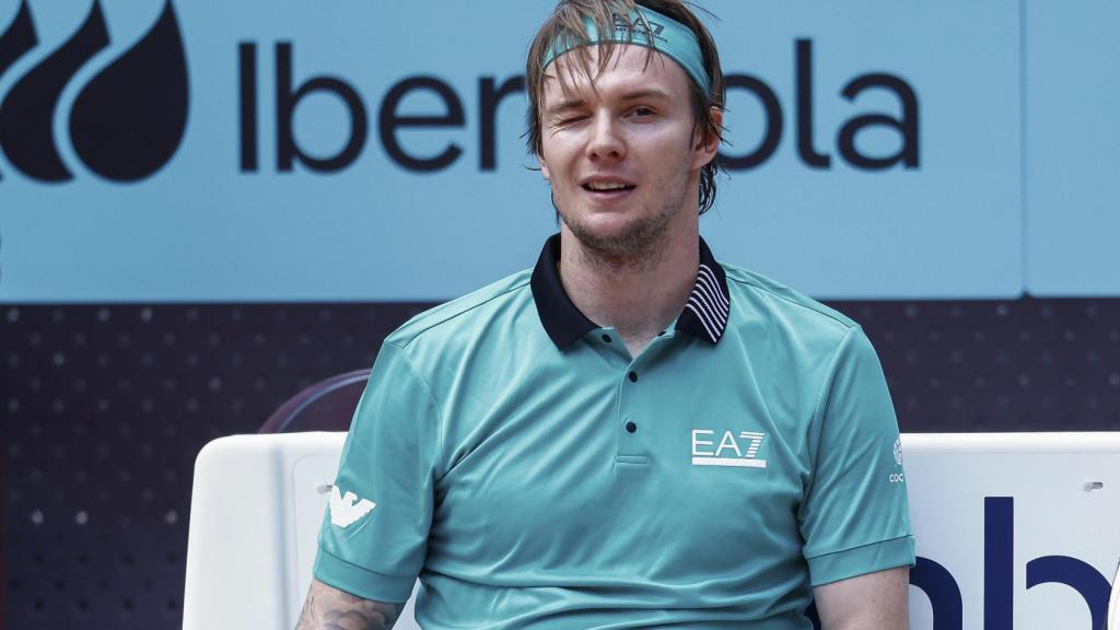 Alexander Bublik, en el Mutua Madrid Open 2024