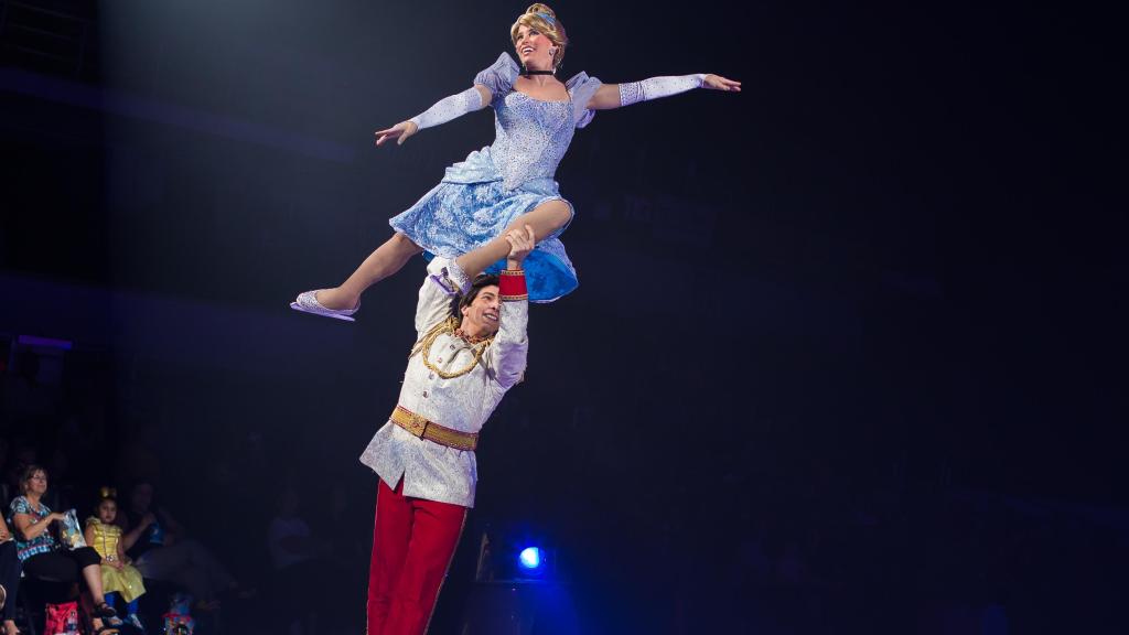 Un espectáculo de Disney On Ice.