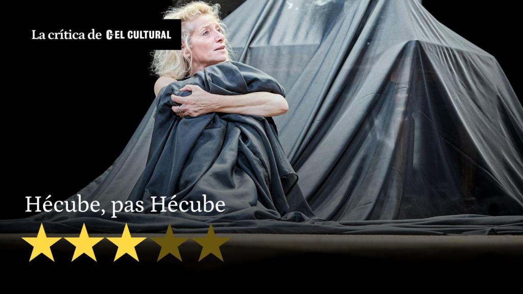 Un momento de la obra teatral 'Hécube, pas Hécube'.