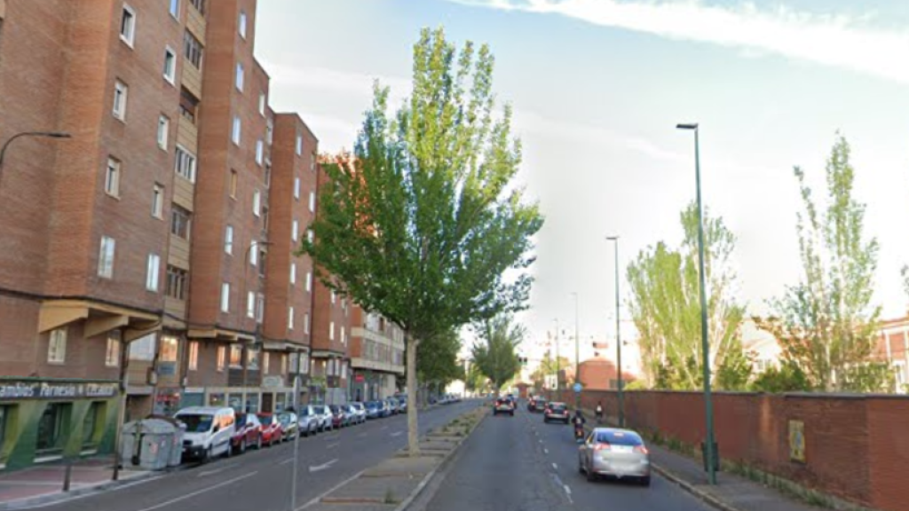 Tramo del Paseo Farnesio donde van a tener lugar las obras