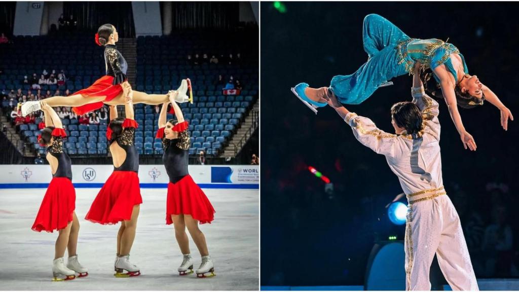 Marta Caballero, patinadora española.