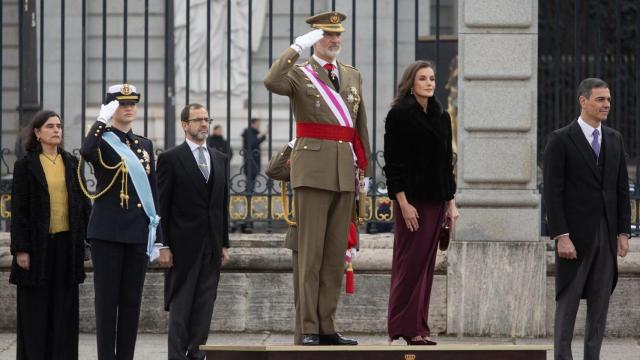 Los Reyes en la Pascua Militar