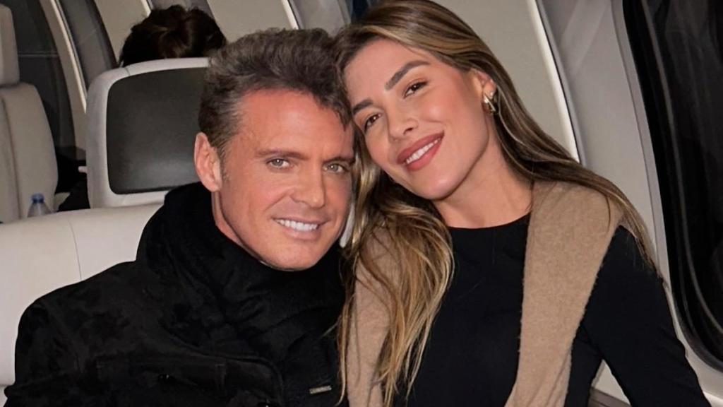 Michelle Salas junto a su padre, Luis Miguel.