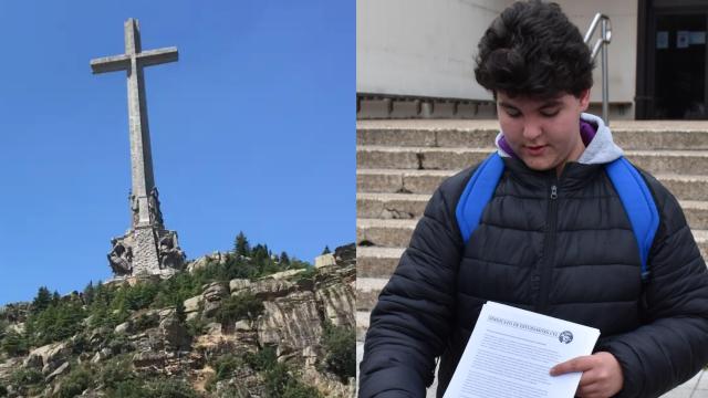 El portavoz general de la delegación territorial del Sindicato de Estudiantes en Castilla y León, Víctor Martínez Morillo