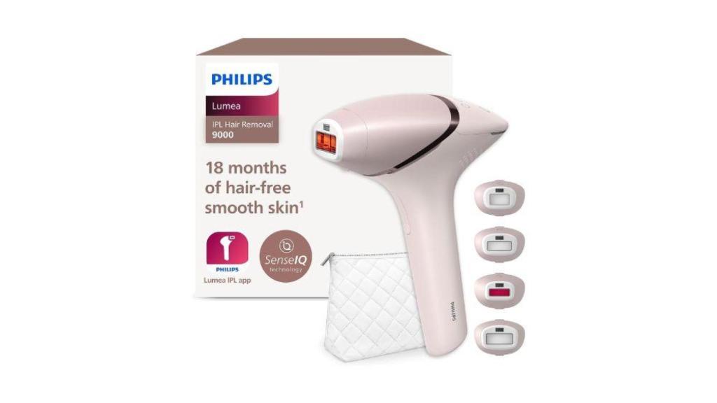 Depiladora de luz pulsada Philips Lumea Serie 9000