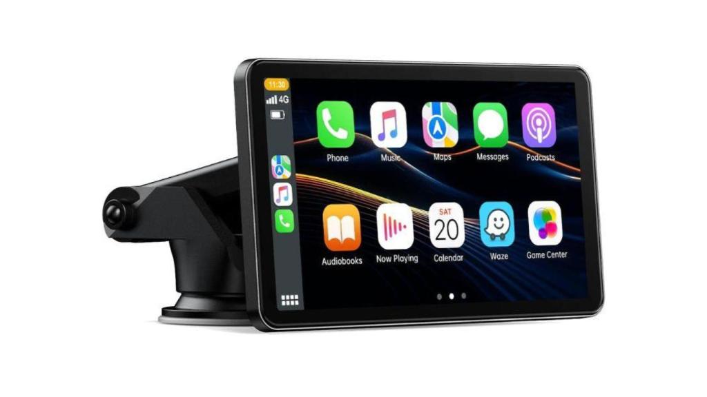 Pantalla para coche con Android Auto y CarPlay