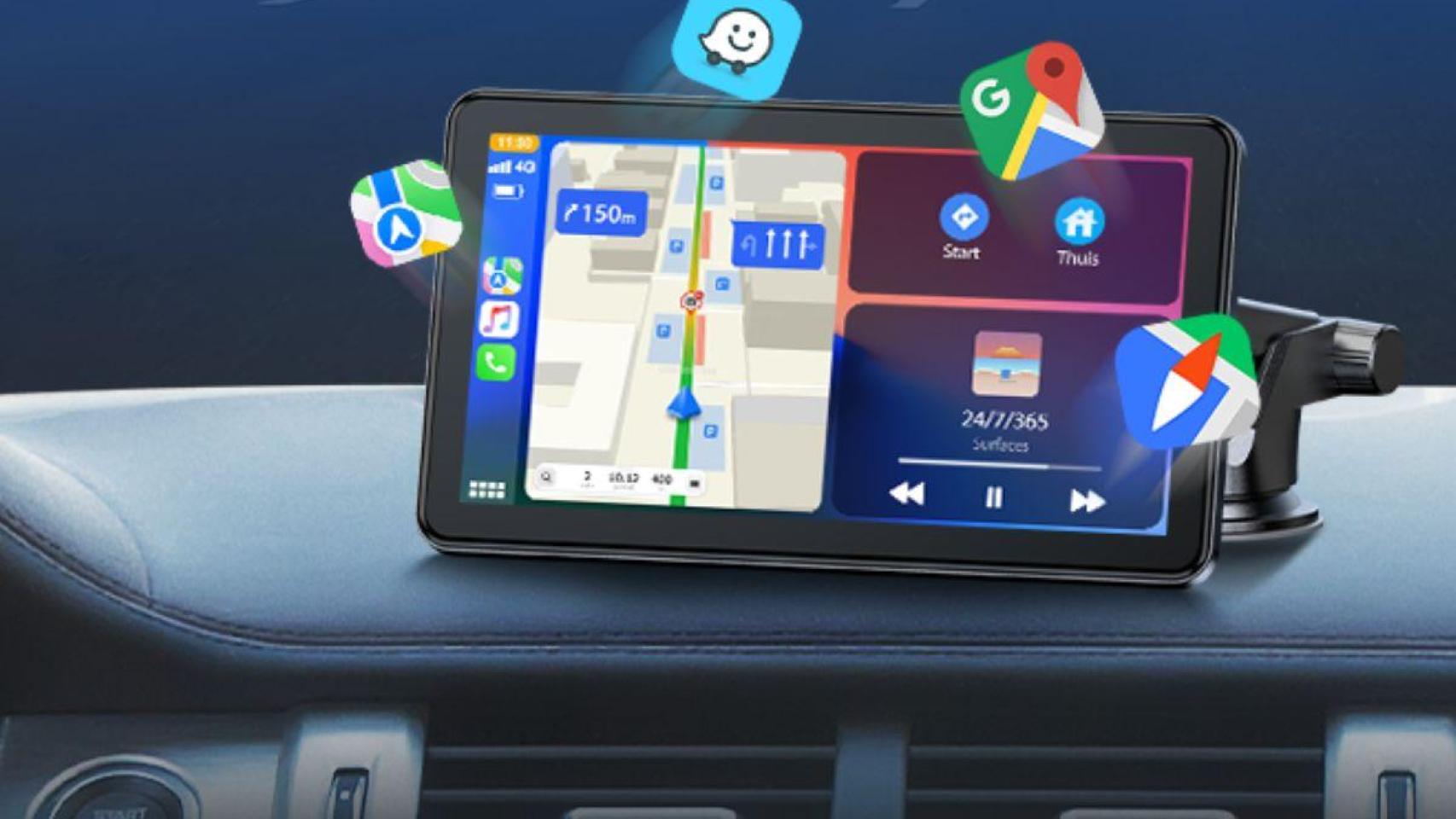 Esta pantalla con Android Auto y CarPlay moderniza tu coche: es de fácil instalación y ahora cuesta menos de 70€