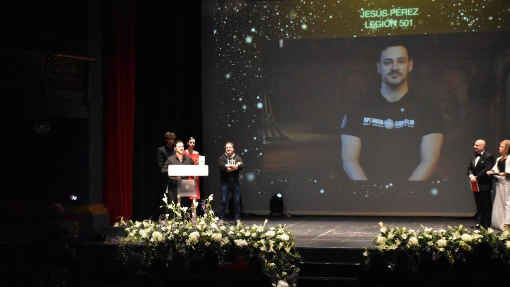 Jesús Pérez, ganador de la categoría Social de los I Premios Solidarios de la Asociación Campanilla