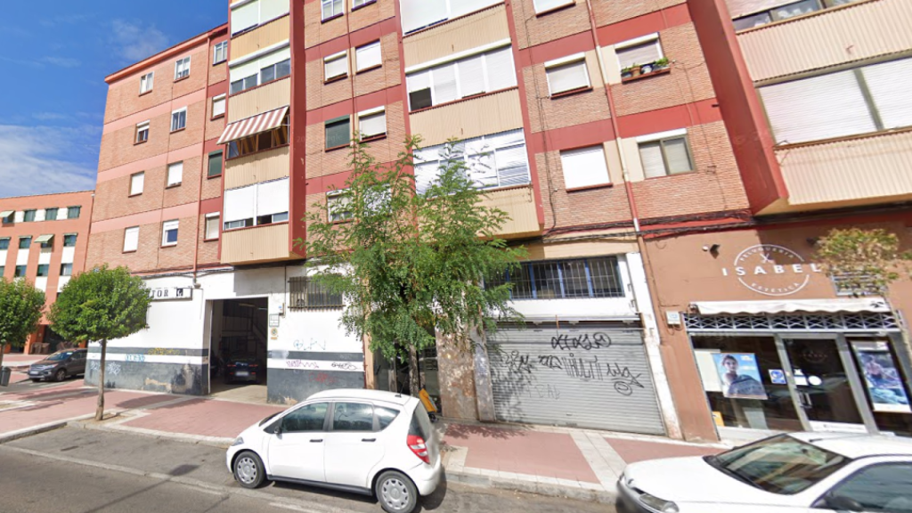 La calle donde se abrirá el nuevo gimnasio en Valladolid