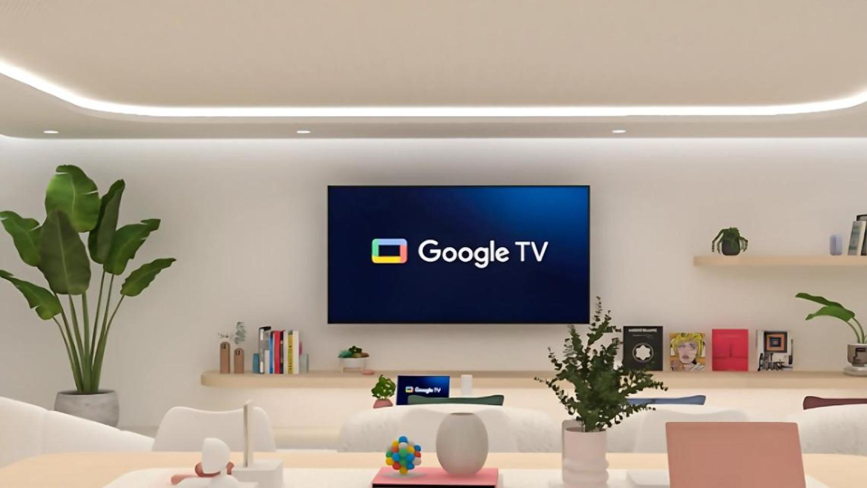 Google TV en un televisor