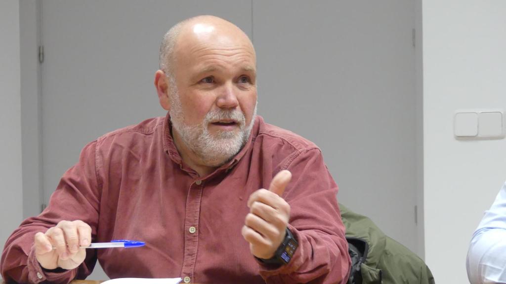 Txema Fernández, portavoz del grupo municipal Izquierda Unida-Podemos en el Ayuntamiento de Toledo.