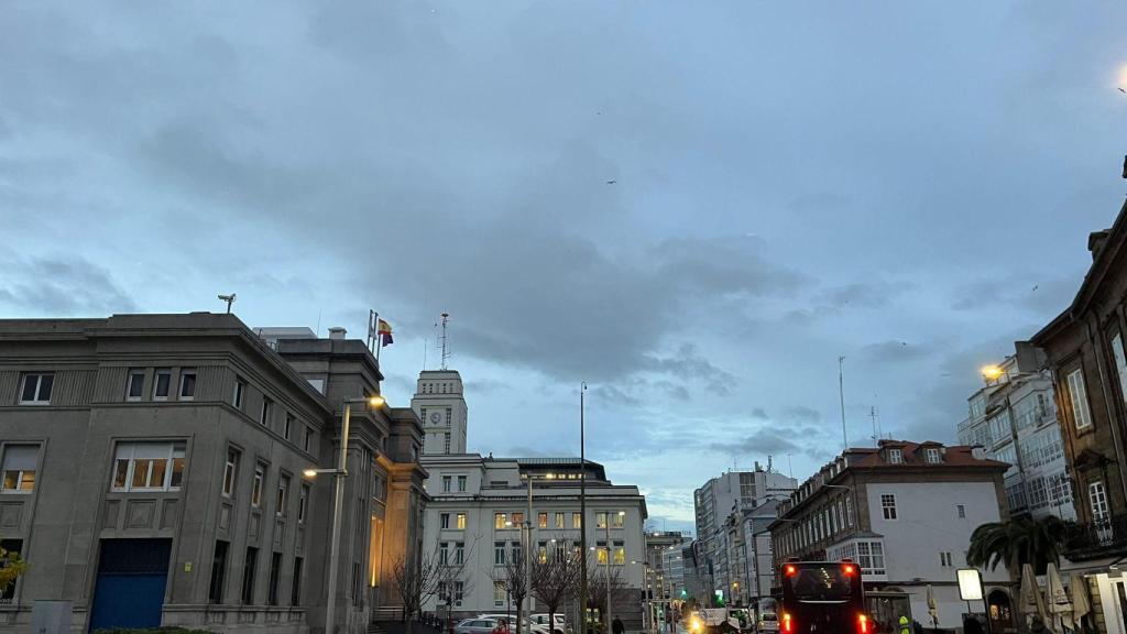 A Coruña vuelve a la rutina tras la Navidad con alerta naranja y lluvias todos los días