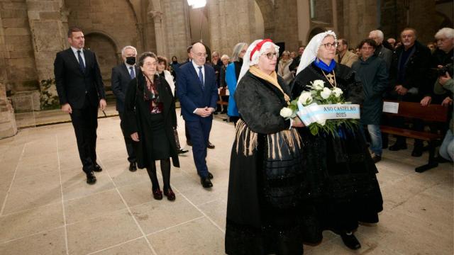 Homenaje a Castelao en el 75º aniversario de su muerte.