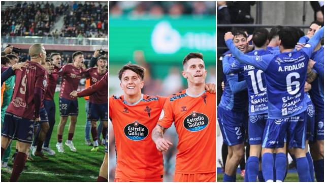 El Pontevedra, el Celta y el Ourense se clasificaron para octavos de Copa del Rey.