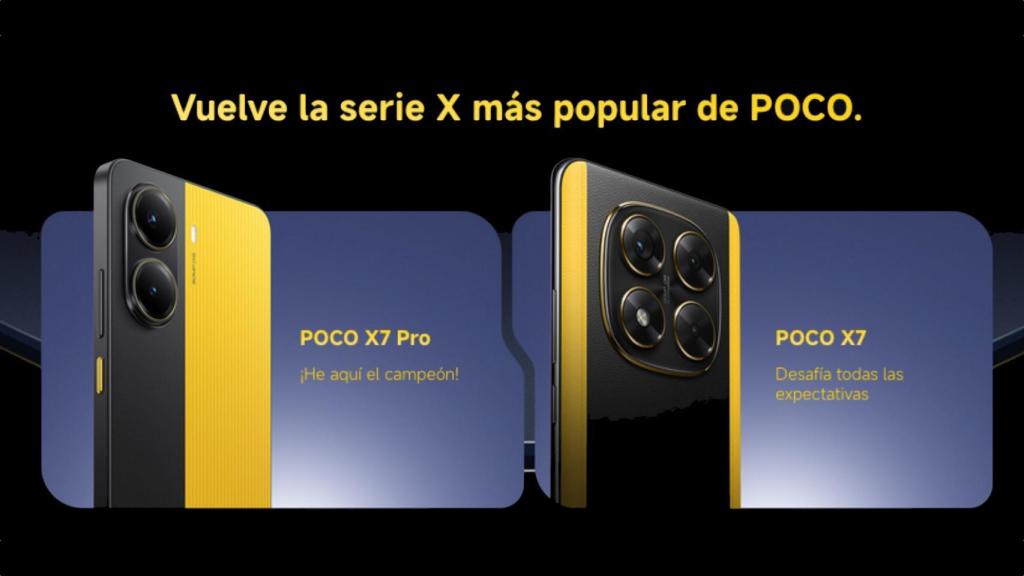 Poco X7 y X7 Pro