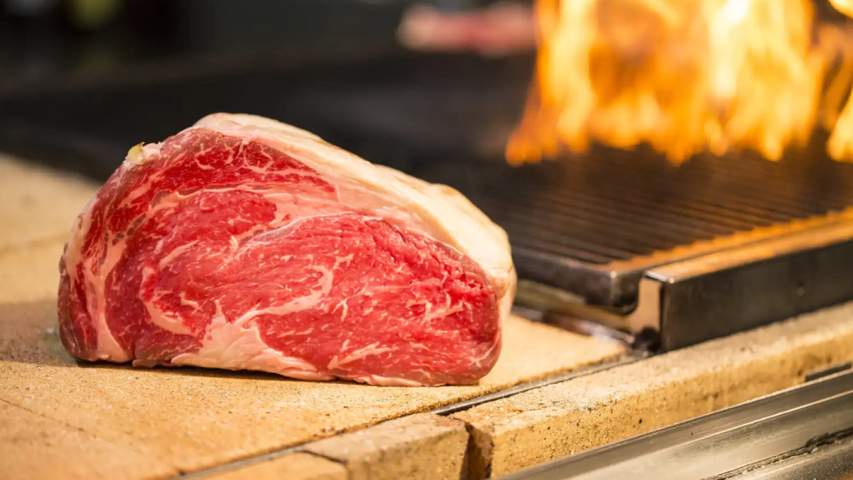 Una de las piezas de carne del restaurante.