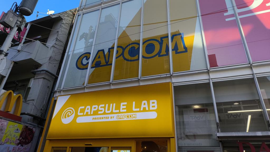 Una tienda Capsule Lab de Capcom en Tokio. Foto: Borja Vaz