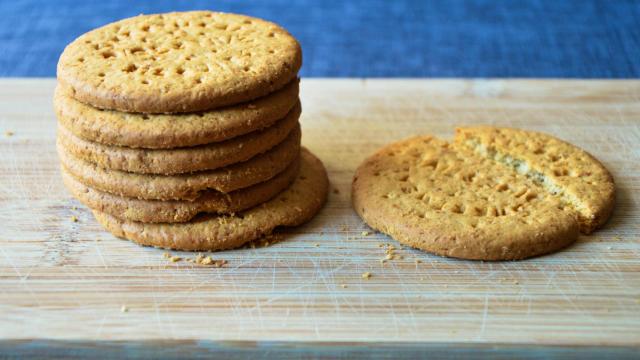 Galletas integrales.