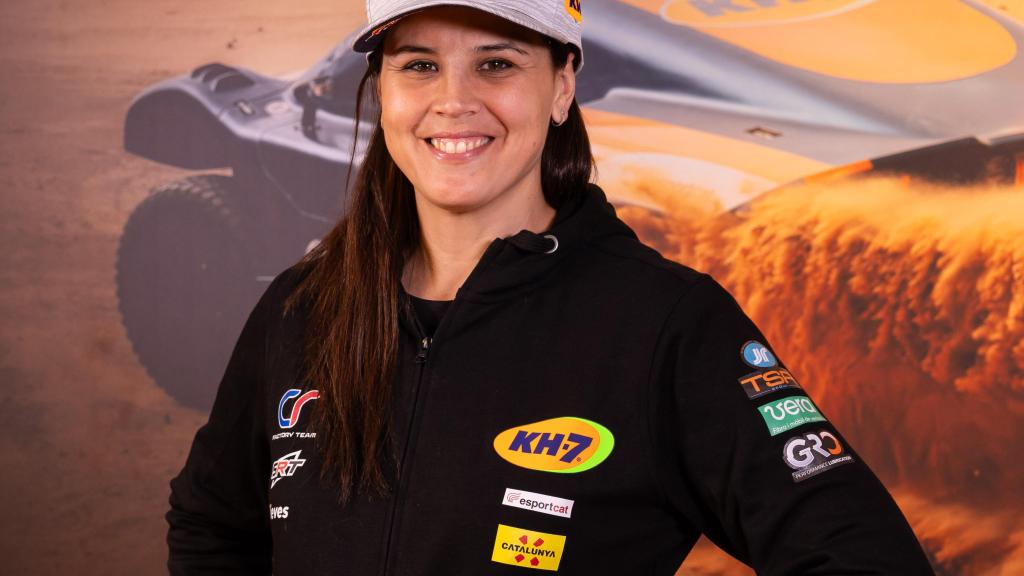 Laia Sanz, piloto del Rally Dakar.