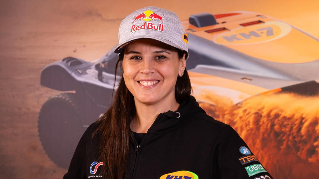 Laia Sanz, piloto del Rally Dakar.