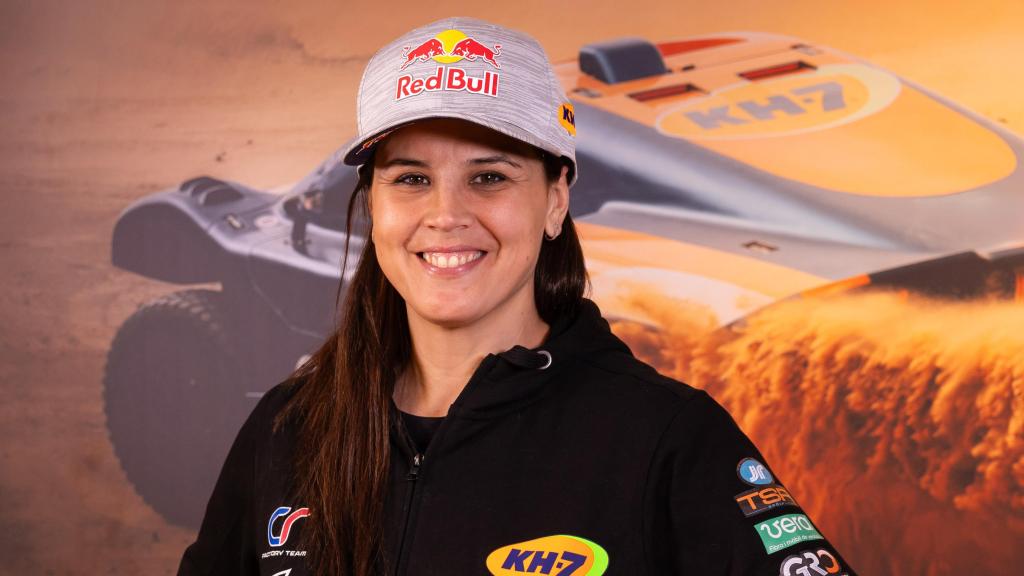 Laia Sanz, piloto del Rally Dakar.