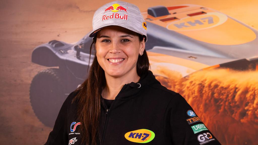 Laia Sanz, piloto del Rally Dakar.