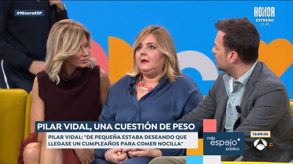 Pilar Vidal habla de la llamada.