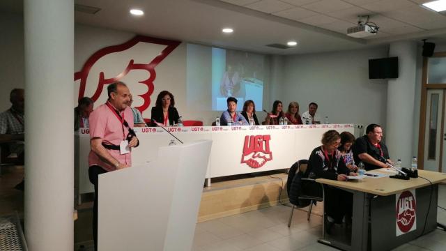 Comité regional extraordinario UGT Aragón en 2023.