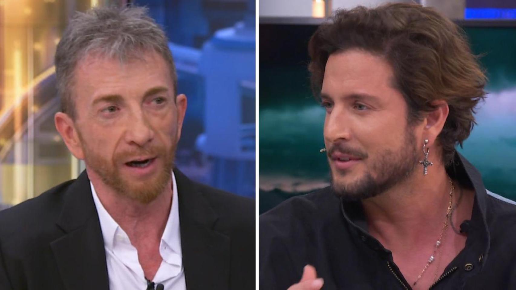 Pablo Motos y Manuel Carrasco, en 'El Hormiguero'