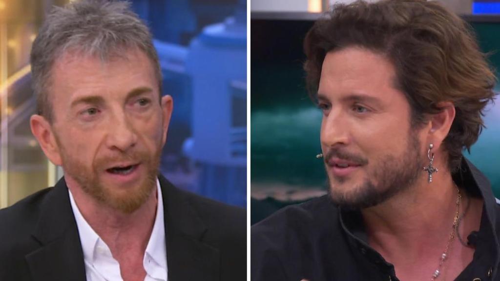 Pablo Motos y Manuel Carrasco, en 'El Hormiguero'