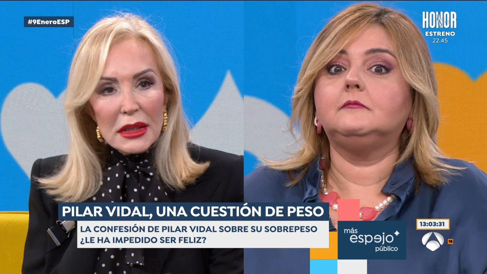 Carmen Lomana y Pilar Vidal se perdonan.