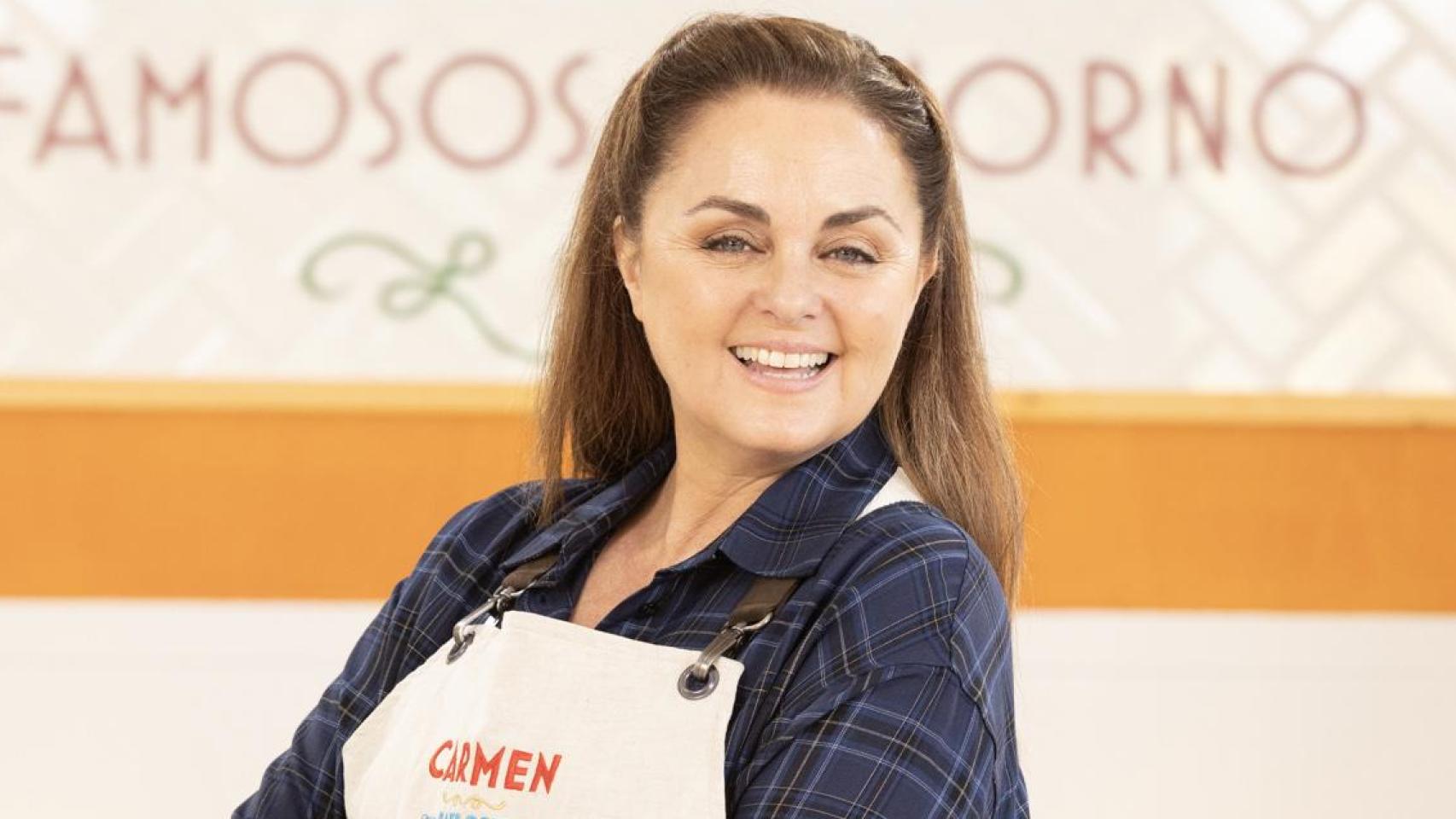 Carmen Morales en la imagen promocional 'Bake Off: Famosos al horno'.