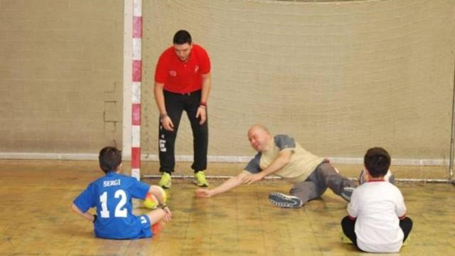 Fútbol sala familiar en la ciudad de León