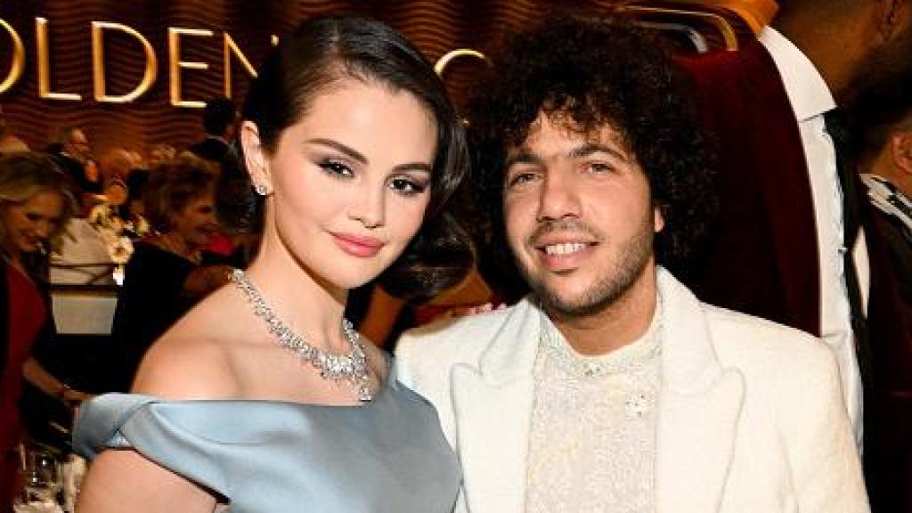 Selena Gomez y su prometido, Benny Blanco.