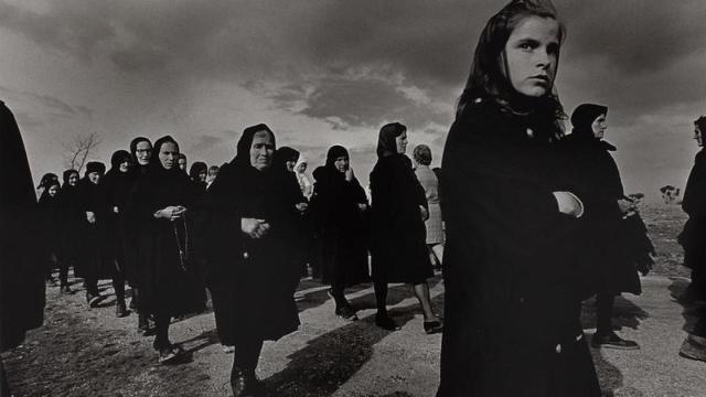 Rafael Sanz Lobato: 'Bercianos de Aliste, Viernes Santo', 1971. Foto:  Museo Universidad de Navarra