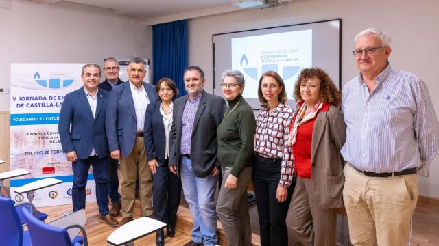 Presentación de la V Jornada de Enfermería de Castilla-La Mancha. Fotos: Javier Longobardo.