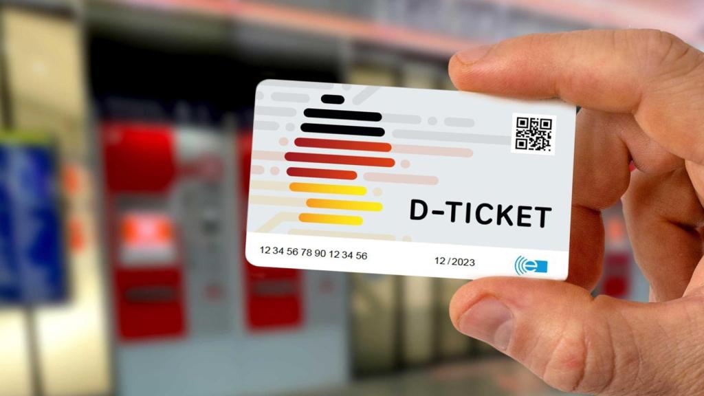 Deutschland-Ticket, un billete de transporte público único que te permite viajar de forma ilimitada en metro, bus, tranvía y tren en Alemania.