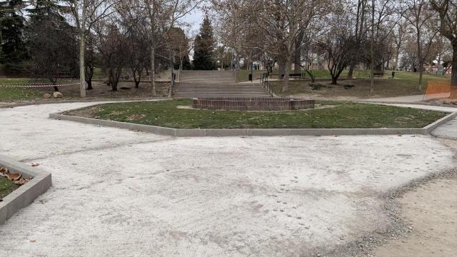 Parque de Olof Palme en Usera, en una imagen de archivo.