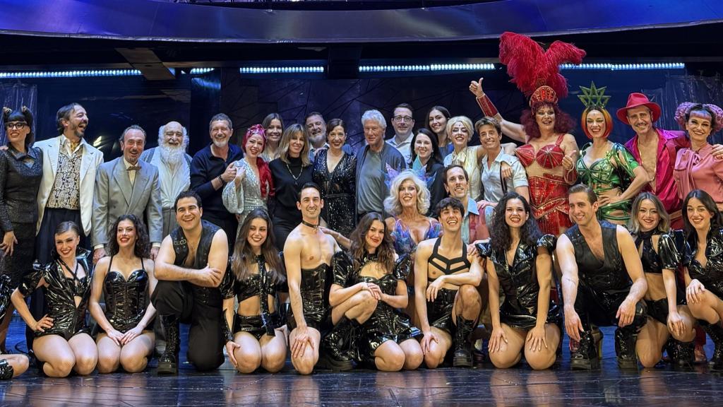 Richard Gere viaja a Málaga para disfrutar de 'Gypsy', el musical de Antonio Banderas, en el Teatro del Soho.