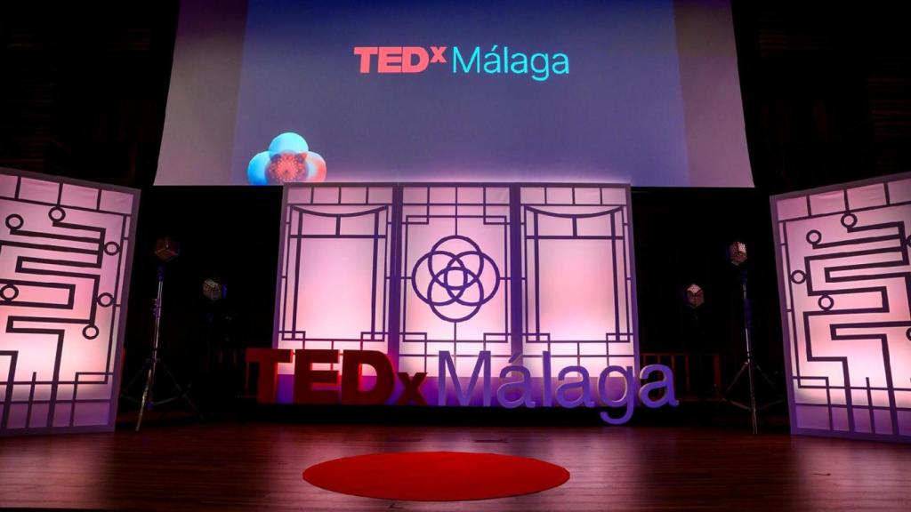 El escenario de TED.