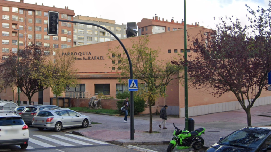 Imagen de la parroquia de Burgos donde sucedieron los hechos