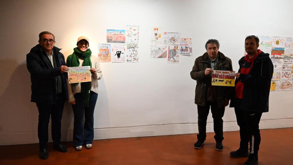 Los premiados en el XXXV Concurso de Dibujo Infantil Carnaval del Toro 2025 de Ciudad Rodrigo