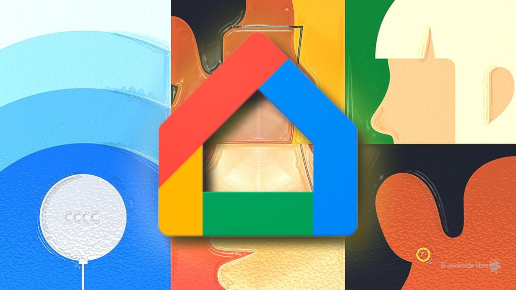 Fotomontaje de Google Home