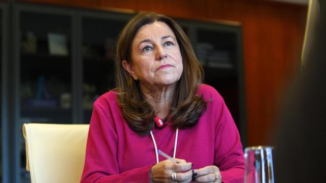 La consejera Carmen Castillo, en su despacho de Torre Triana, en Sevilla.