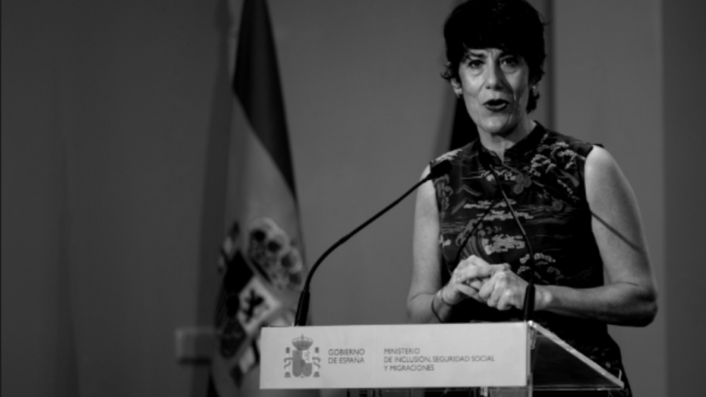 La ministra de Inclusión, Seguridad Social y Migraciones, Elma Saiz