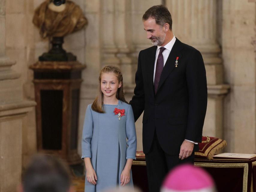 El Rey impuso el suyo a Leonor en 2018.